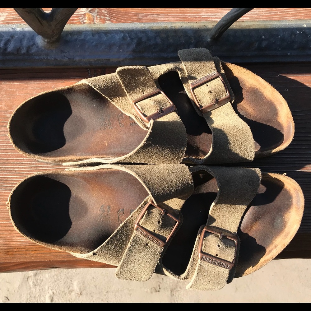 Birkenstock Arizona tan sandal